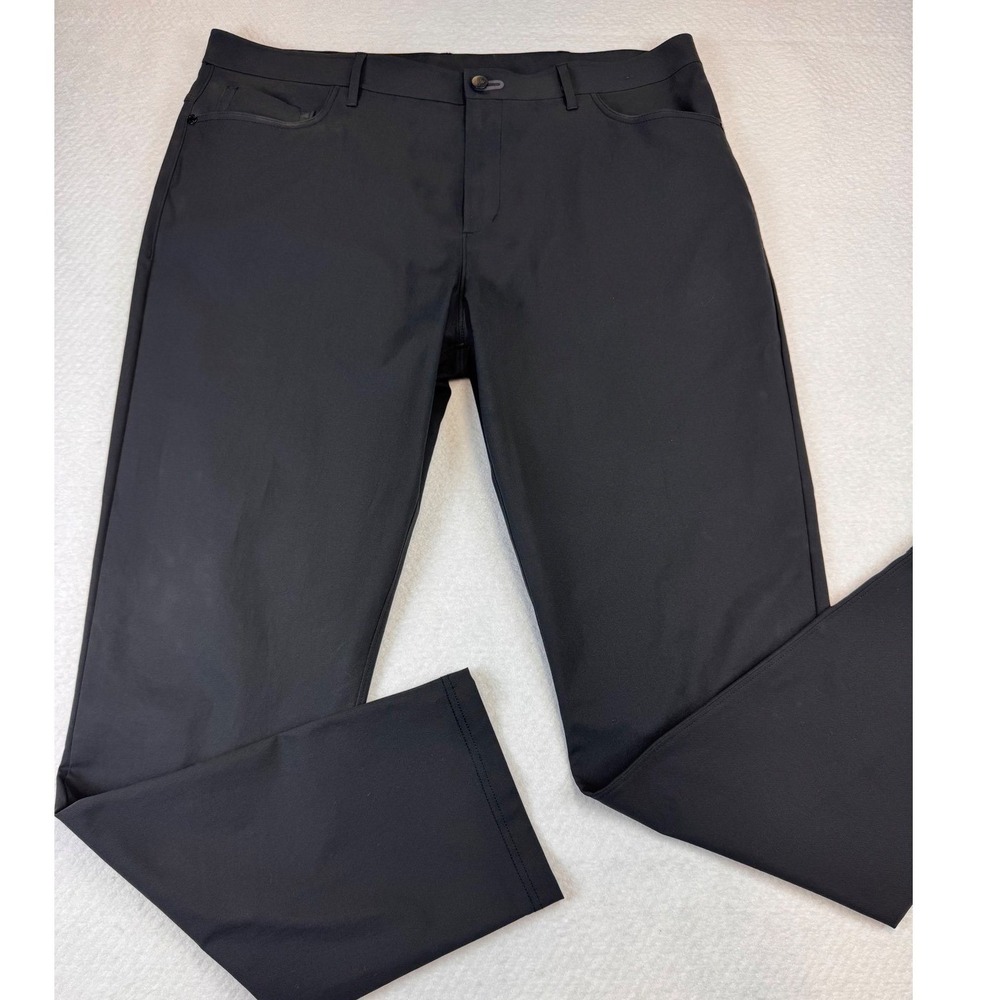 Public Rec Men Black‎ Gsmechanger Stretch Golf Dress Pants Size 36x32